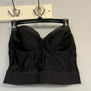 Black Strapless bra with extender - only worn once